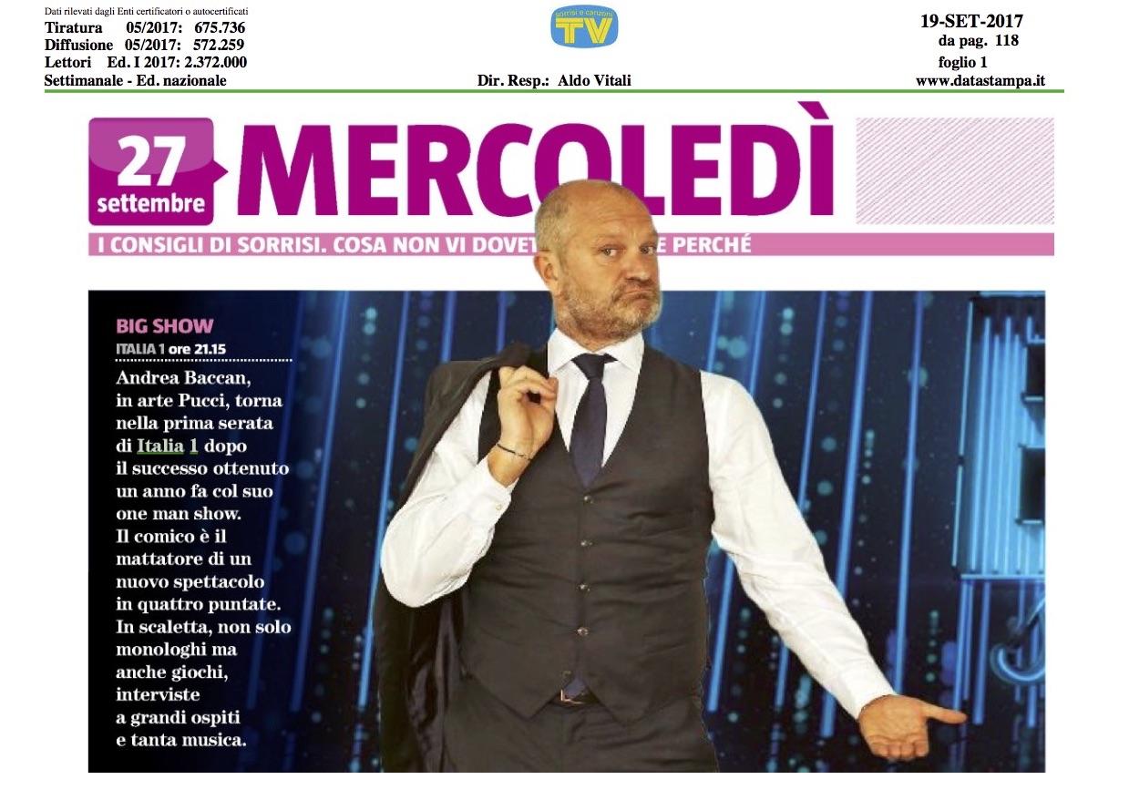 tv sorrisi 19 settembre box